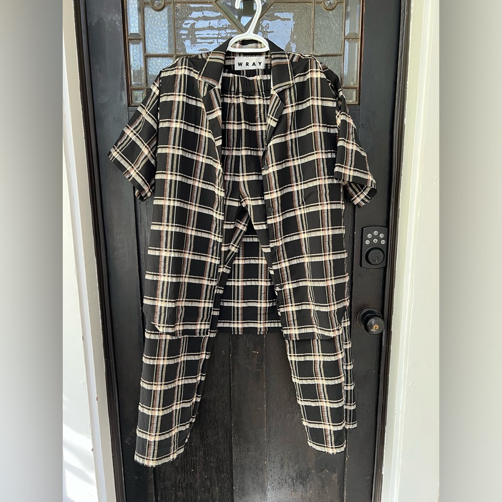WRAY matching plaid set - Picture 4 of 6